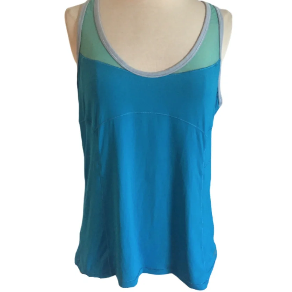 ALO Yoga Blue Tank Top. Size: L